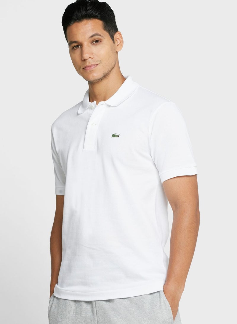 LACOSTE Classic Fit Original Piqué Polo Shirt - Image 1